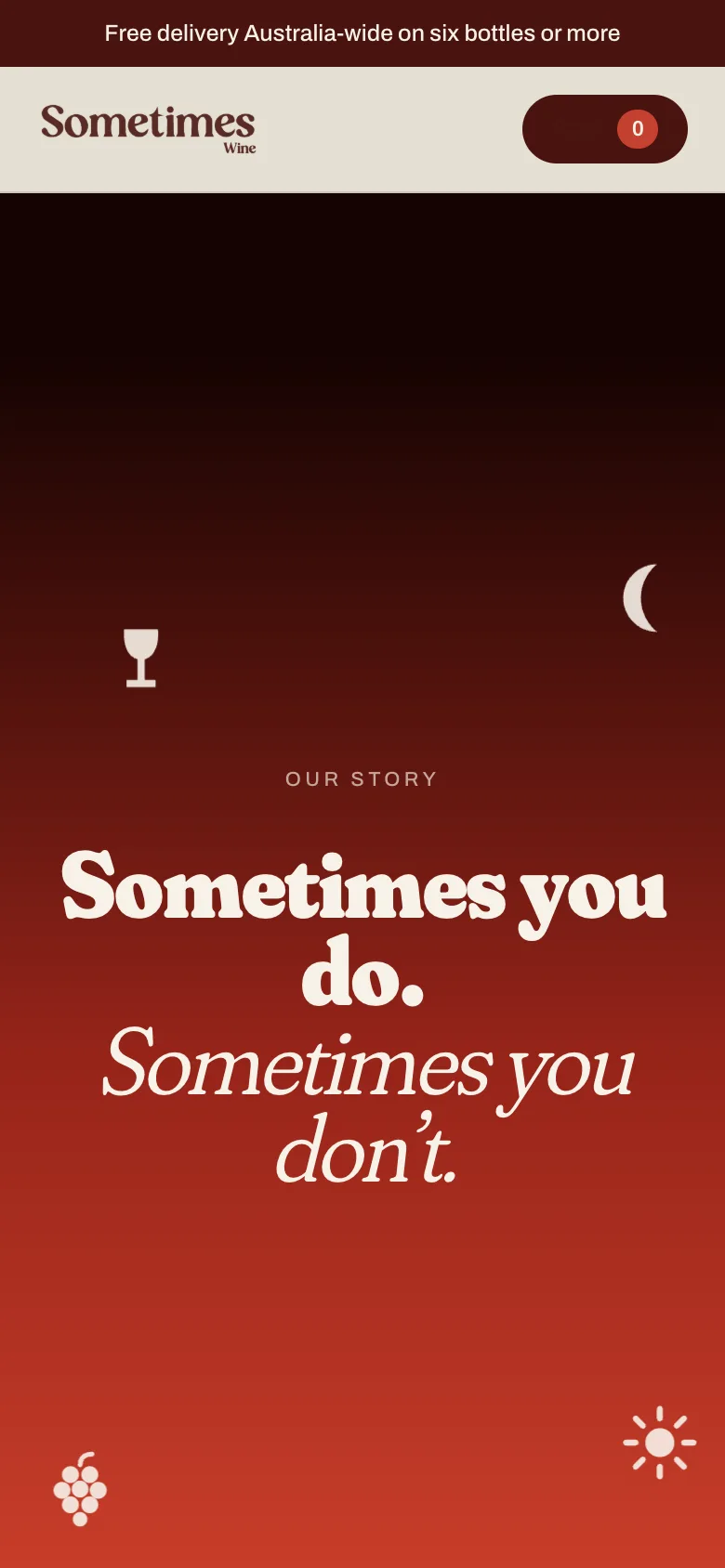 Our story on mobile